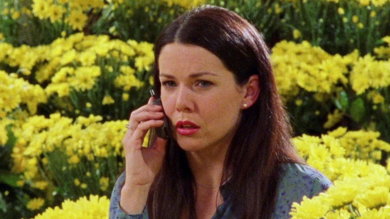 Lauren Graham al telefono