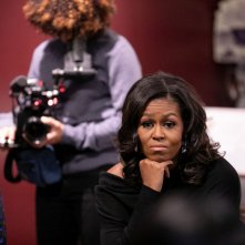 Becoming -  La Mia Storia: Michelle Obama in un momento del film