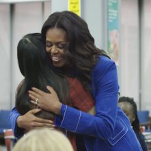 Becoming -  La Mia Storia: Michelle Obama in una scena del film
