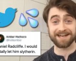 Daniel Radcliffe legge i tweet più bollenti su di lui mentre la sua fidanzata ride