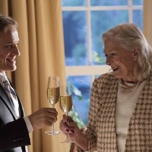 Georgetown: Vanessa Redgrave con Christopher Waltz in una scena del film
