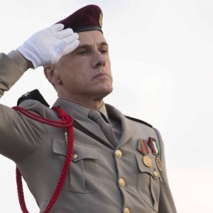 Georgetown: Cristopher Watlz durante una scena del film