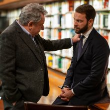 Diavoli: Alessandro Borghi in una scena del finale della prima stagione