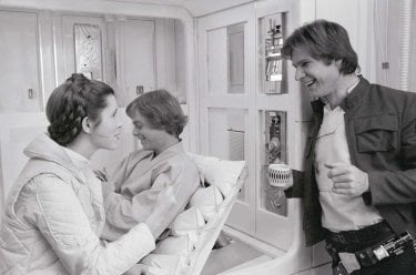 L Impero Colpisce Ancora Carrie Fisher Harrison Ford Mark Hamill Infermeria