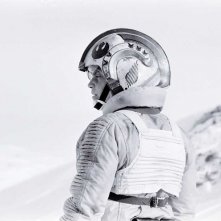 L'impero colpisce ancora: Mark Hamill sul set in costume di scena