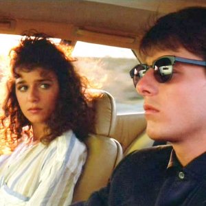 Valeria Golino con Tom Cruise nel film Rain Man