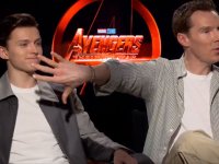 Avengers: Endgame, Benedict Cumberbatch ha fatto da babysitter a Tom Holland durante il press tour