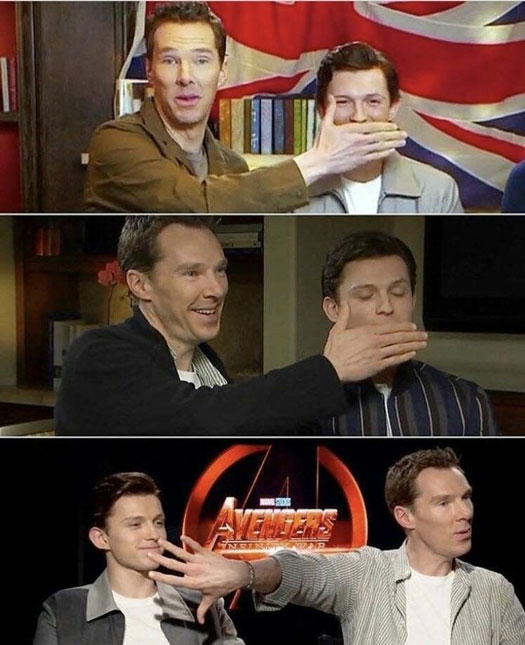 Avengers Endgame Team Asked Benedict Cumberbatch To Babysit Tom Holland Aka Spider Man For This Amusing Reason 01