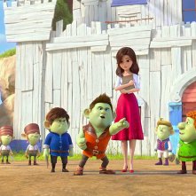 Scarpette Rose è i 7 Nani: un'immagine del film animato