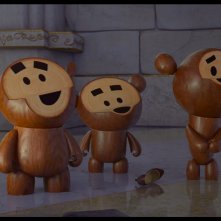 Scarpette Rose è i 7 Nani: una scena del film animato