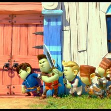 Scarpette Rose è i 7 Nani: una sequenza del film