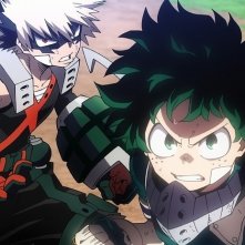 My Hero Academia -  The Movie 2: Heroes Rising, una scena del film d'animazione