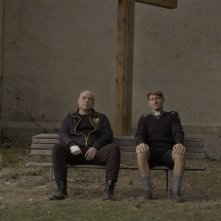 Abbi Fede: Claudio Amendola e Giorgio Pasotti in  una scena del film
