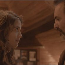 Doppia Pelle: Jean Dujardin, Adèle Haenel in una scena del film