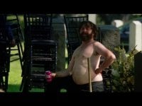 Una notte da leoni 3: Zach Galifianakis indossò una pancia finta durante le riprese