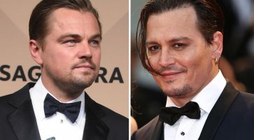 Fotomontaggio Di Leonardo Dicaprio In Un Brindisi Con Un Bicchiere Di Vino Fotoeffetti