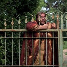 Il Regno: Stefano Fresi durante una scena del film