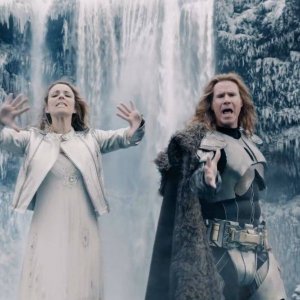 Eurovision Song Contest: la storia dei Fire Saga, Will Ferrell e Rachel McAdams in un momento del film