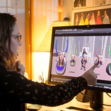 Frozen II: Dietro le quinte - un'immagine della produzione del film