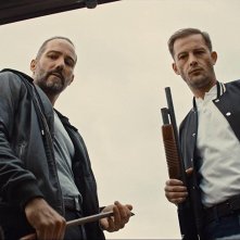 Proiettile vagante: Nicolas Duvauchelle, Sébastien Lalanne in una scena del film