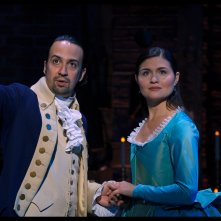 Hamilton: una scena del musical
