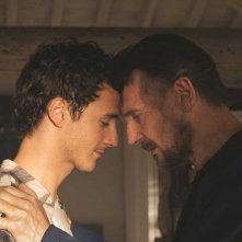Made in Italy: Liam Neeson e il figlio Michael Richardson in una scena