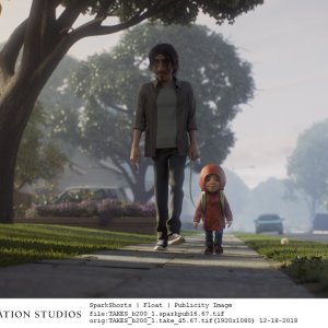 Float: una scena del corto