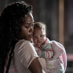 P-Valley: un'intensa foto di scena