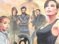 The Old Guard: Charlize Theron disegnata da Milo Manara nell'artwork del film