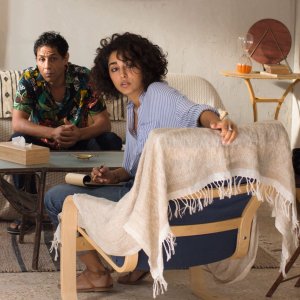 Un divano a Tunisi: Golshifteh Farahani durante una scena del film