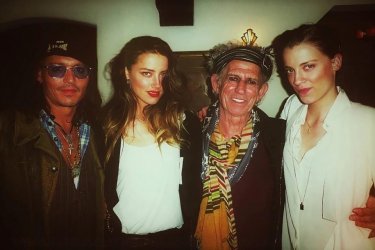 Johnny Depp Amber Heard Kate Richards Foto