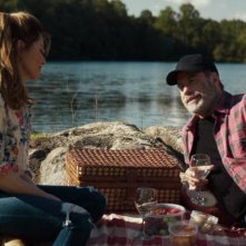 Trading Paint - Oltre la leggenda: Shania Twain e John Travolta in una scena del film