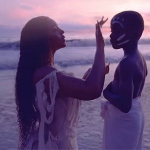 Black Is King: una scena del film con Beyoncé