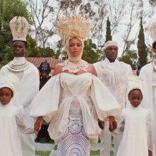 Black Is King: Beyoncé durante una scena del film