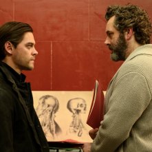 Prodigal Son: Michael Sheen in una scena della serie tv