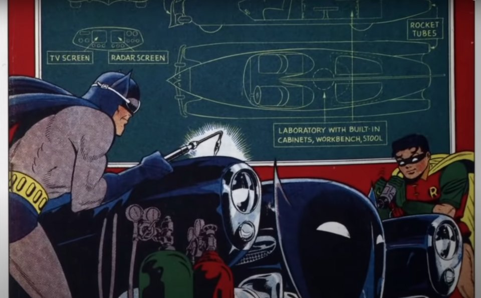 Batmobile 1950 Batman