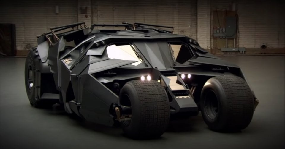 Tumbler Batmobile Batman Christopher Nolan