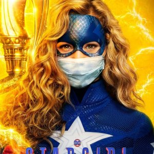 Real Heroes Wear Mask: il poster di Stargirl