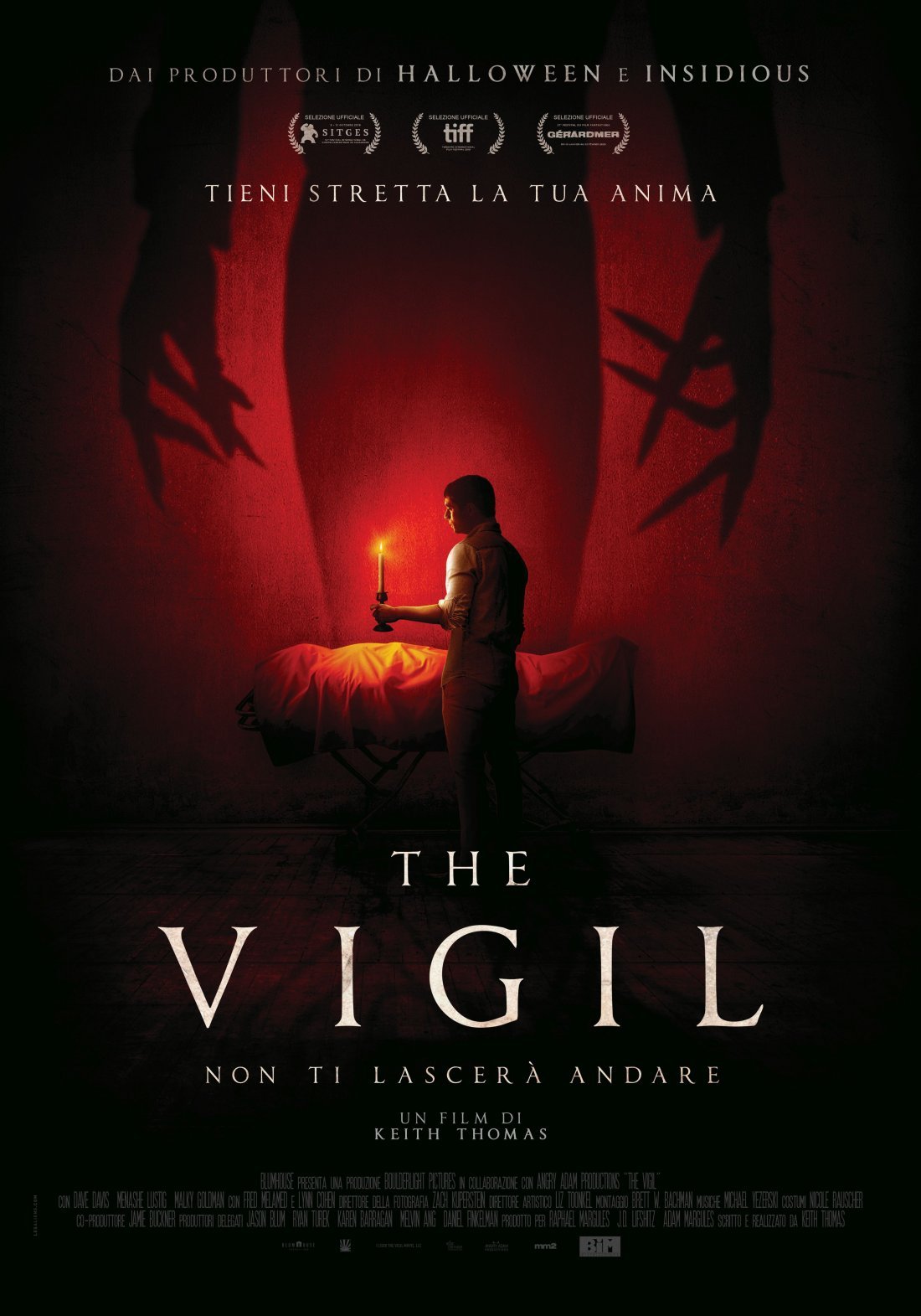 The Vigil Poster Italiano