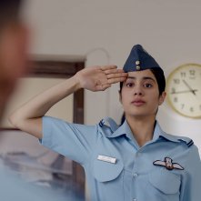 Gunjan Saxena: The Kargil Girl, Janhvi Kapoor in una scena del film