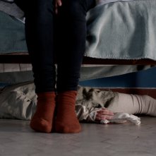 Letto n. 6: una scena del film con Riccardo Bortoluzzi