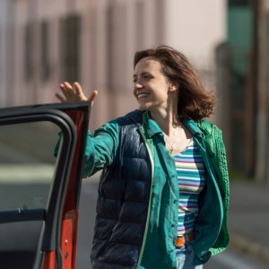 Siberia: Camilla Filippi in una scena del film