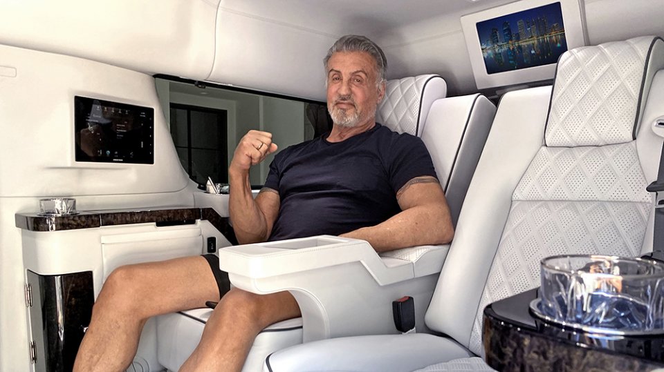 Sylvester Stallone Suv Interno