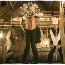 Ci rivediamo lassù: Nahuel Perez Biscayart, Albert Dupontel in  una scena del film