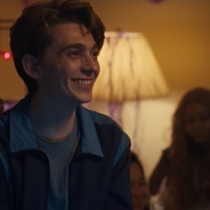 Chemical Hearts: Austin Abrams in una scena del film