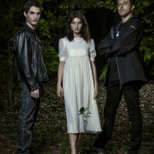 Non mi uccidere: Alice Pagani e Rocco Fasano con Andrea De Sica nella prima foto