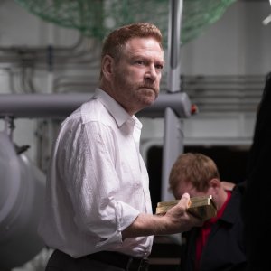 Tenet: Kenneth Brannagh in una scena del film