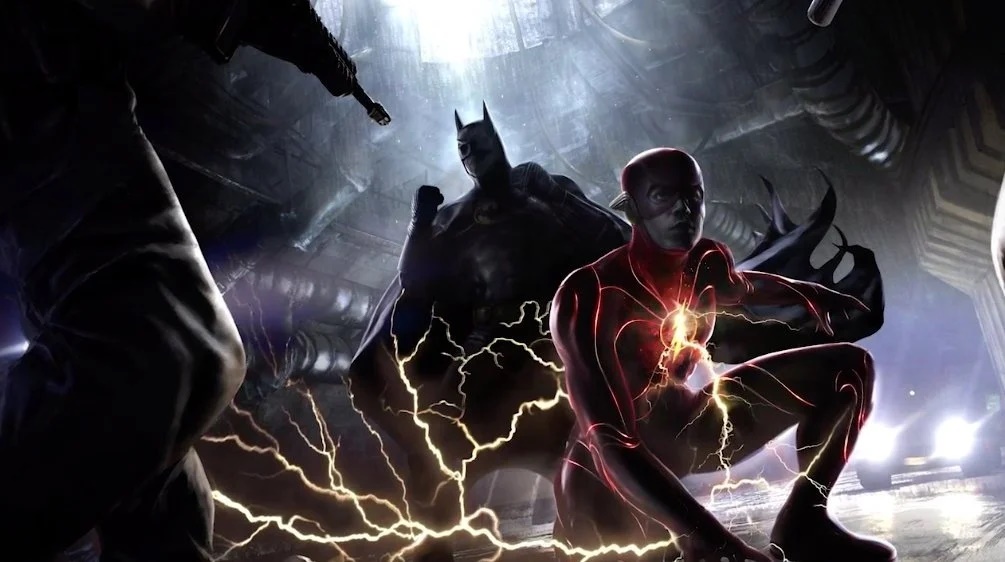 The Flash:  nuovo sguardo al Batman di Michael Keaton e alla Supergirl di Sasha Calle