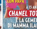 Chanel Totti: lato B in copertina, Francesco Totti e Ilary Blasi furiosi: 'è minorenne'