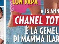 Chanel Totti: lato B in copertina, Francesco Totti e Ilary Blasi furiosi: 'è minorenne'